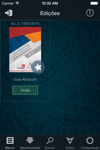 Biblioteca Abracom screenshot 2