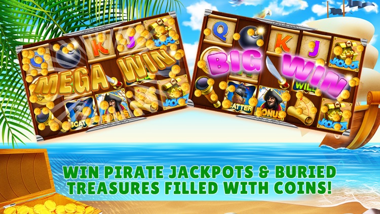 Slots Pirates Treasure - Free Slot Machine Game