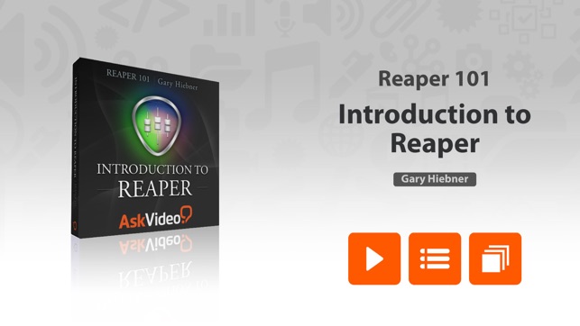 AV for Reaper 101 - Introduction to Reap