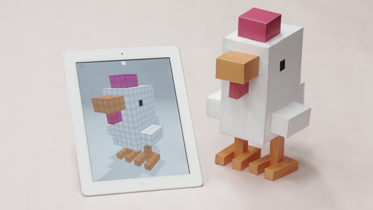 Chicken Cube Minecraft Papercraft  Free Printable Papercraft Templates
