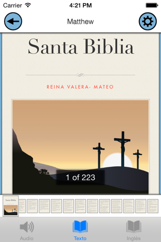Santa Biblia Audio - Reina Valera en Español screenshot 4