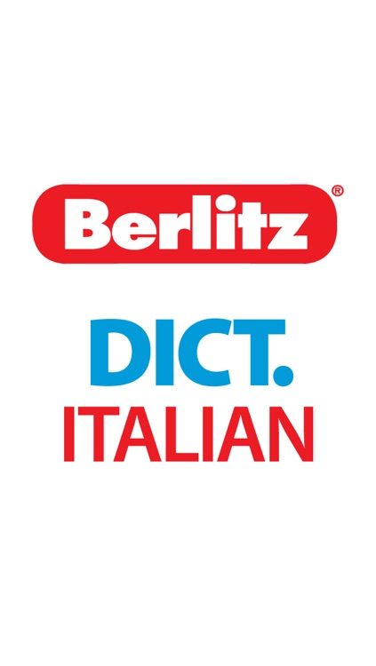 Italian <-> English Berlitz Standard Talking Dictionary