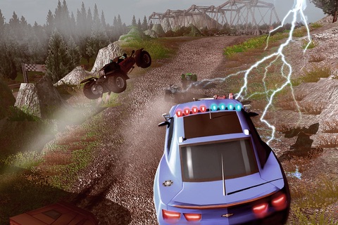 A Death Racer 3D Free: Best Road Battle of All Vehicles screenshot 3