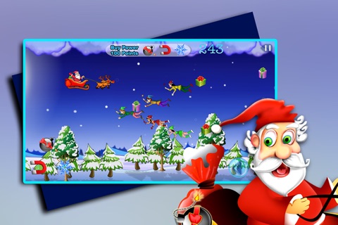 Flying Santa Claus 3 : The Naughty Winter Elves Mission to Stop Christmas - Free screenshot 4