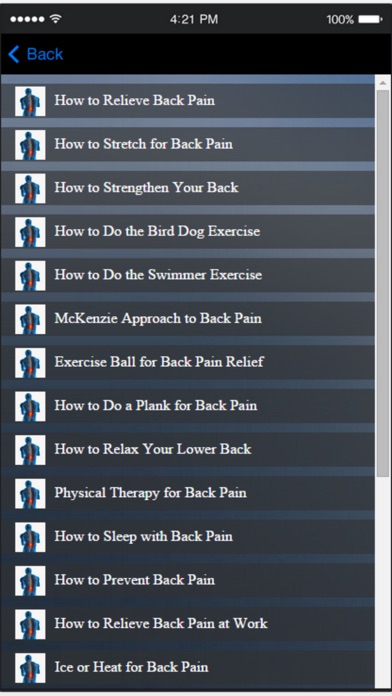 Back Pain Exercise - Learn How to Treat Lower Back Pain at Homeのおすすめ画像2