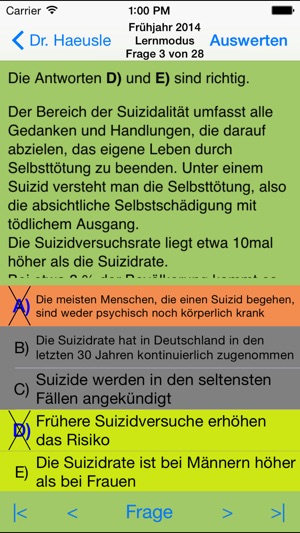 Heilpraktiker für Psychotherapie - Original Prüfungsfragen(圖4)-速報App