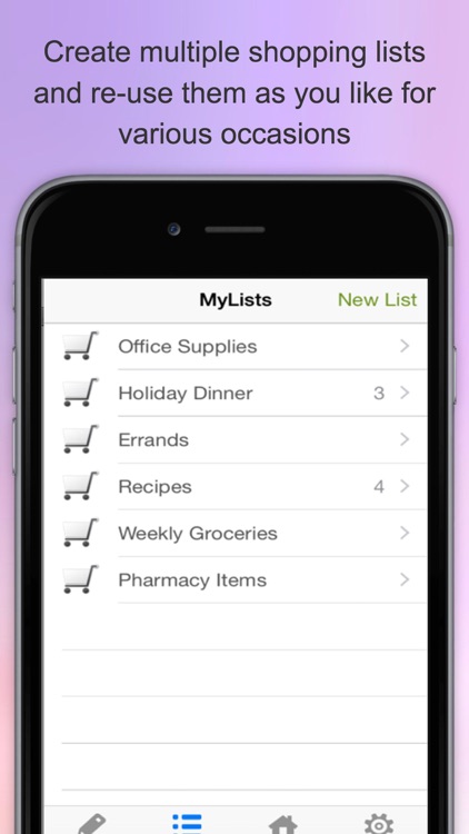 Free Shopping List.Free Grocery List screenshot-3