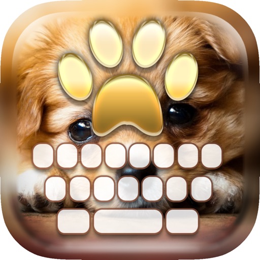 KeyCCM – Puppy : Custom Cute Color & Wallpaper Keyboard Animal Baby Theme in The Pet Design