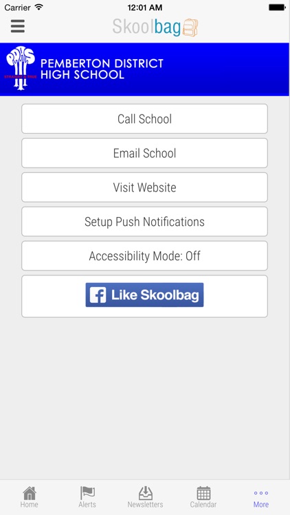 Pemberton District High School - Skoolbag screenshot-3