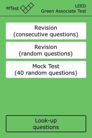 MTest: LEED Green Associate Revision Questions screenshot 2