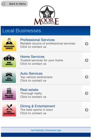 Moore Insurance screenshot 3