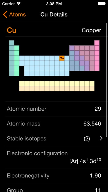 ChemTrix Chemistry Calculator screenshot-3