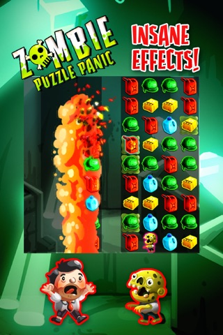 Zombie Puzzle Panic screenshot 2