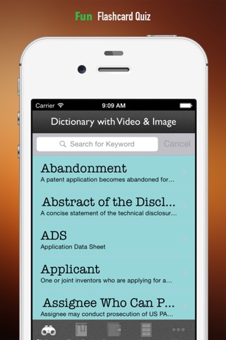 Patent Bar Exam Prep Reference: Glossary Flashcards with Video Guide screenshot 3