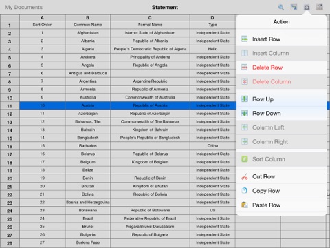 CSV Editor - The ultimate CSV app screenshot 4