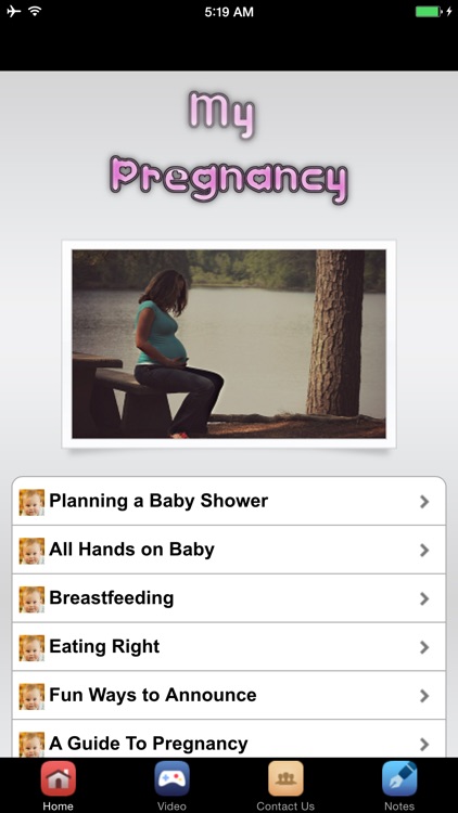 Symptoms Of Pregnancy - Free Pregnancy App