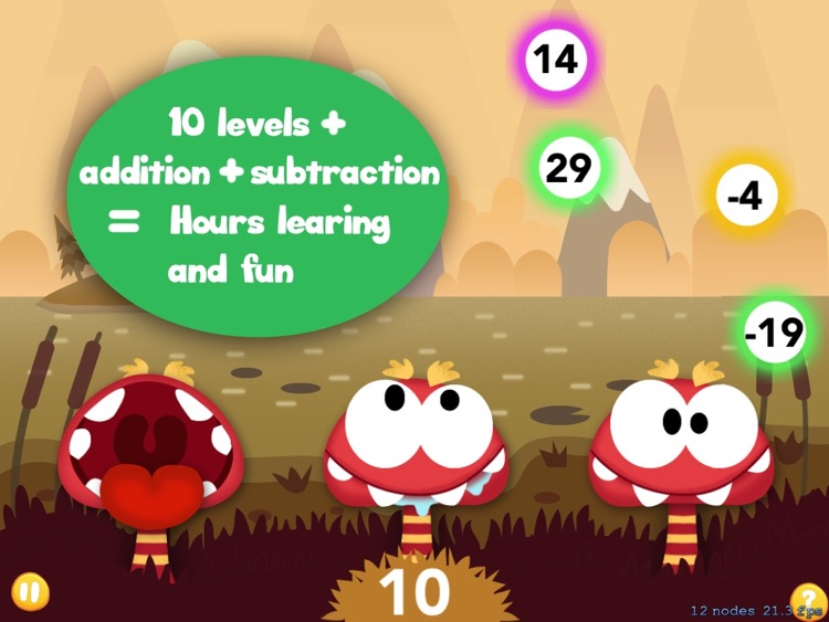 Moca Math:Mushroom Garden Learning Game for Kids Free