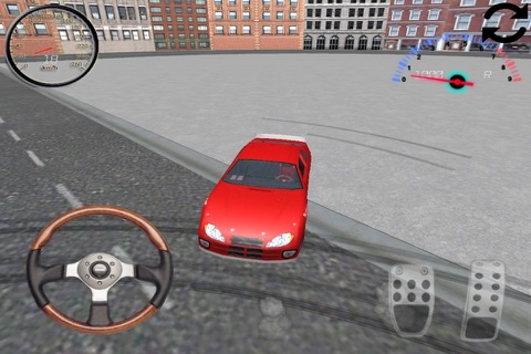Red Car Simulator screenshot 2