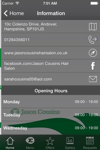 Jason Cousins Hair Salon screenshot 3