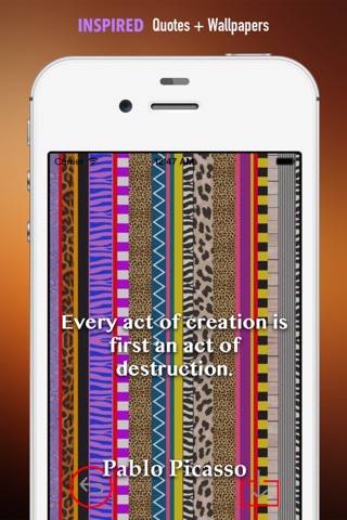 African Print Wallpapers HD: Quotes Backgrounds with Traditional Fabric Patterns screenshot 4
