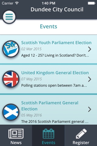 Dundee Voter Registration screenshot 3