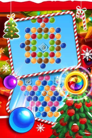 Bubble Christmas Game HD-New Year screenshot 4