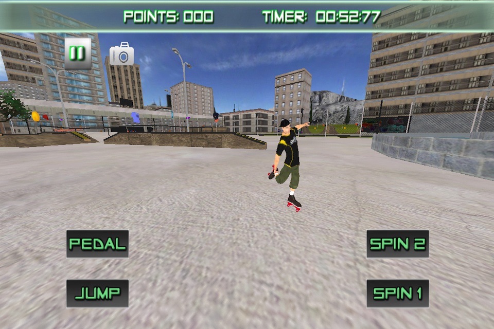 Roller Skating 3D Free Skate Action Board Game screenshot 3