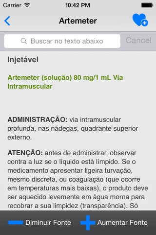 Guia dos Medicamentos Injetáveis screenshot 2