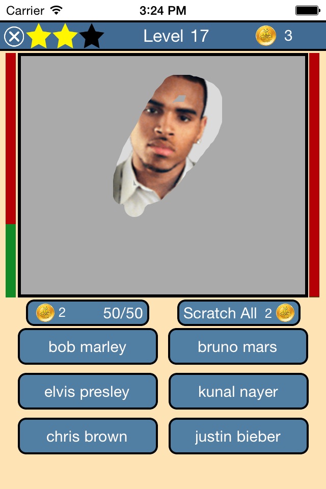 Scratch That Celebrity Quiz screenshot 3