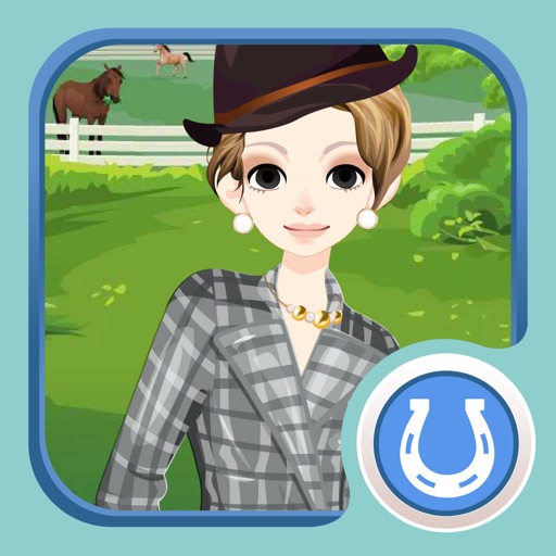 Horse and Fashion - Dress up  and make up game for kids who love horse games Icon