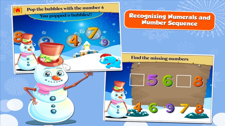 Fun Snowman Adventure Kindergarten Games screenshot-3