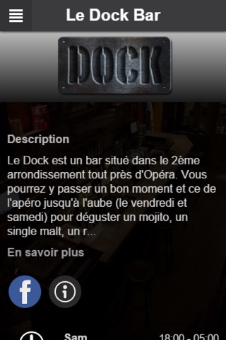 Le Dock Bar screenshot 2