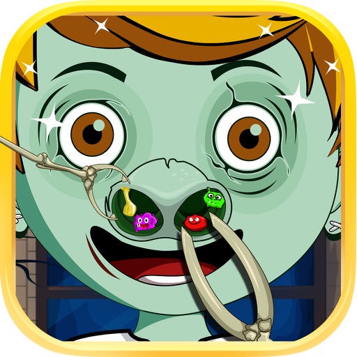 Zombie Nose Doctor Crazy Monster Game For Kids iOS App