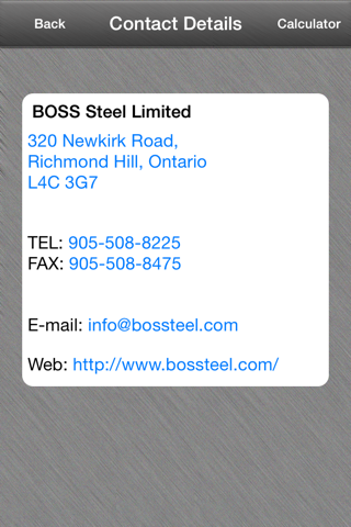 Boss Steel Reference Guide screenshot 4