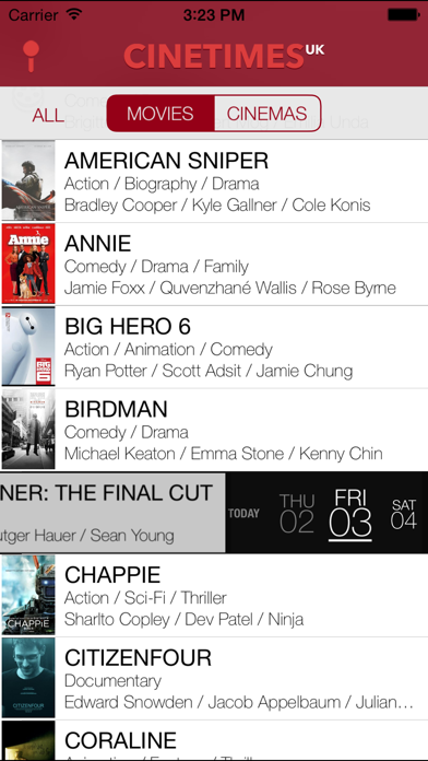 How to cancel & delete Cinetimes UK from iphone & ipad 2