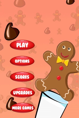 Holiday Gingerbread Man Milk Dunk - Fun Cookie Catching Rush screenshot 2