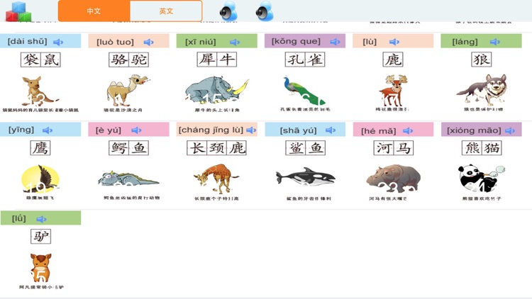 BabyLearnChinese-Animals