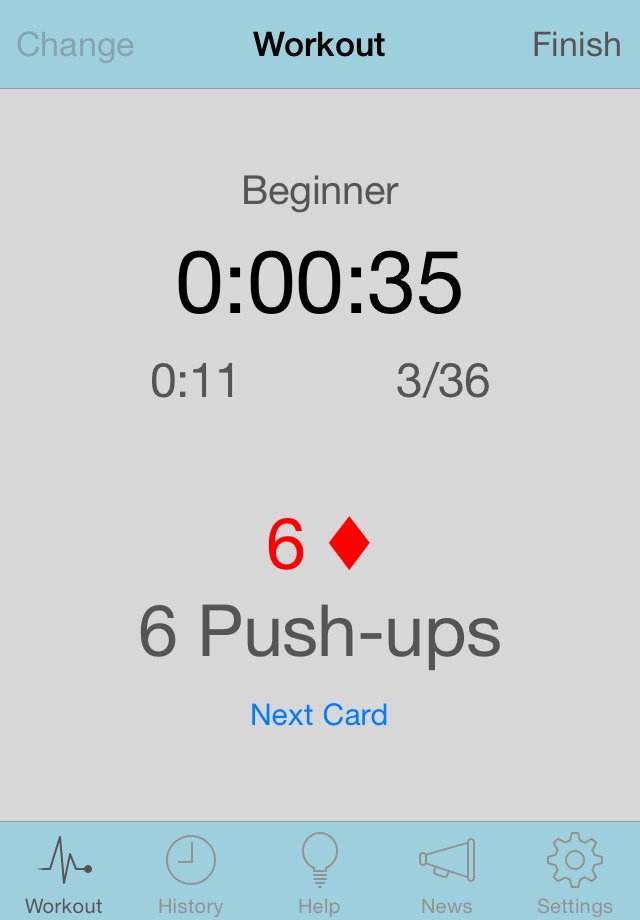 RipDeck - Deck of Cards Workout screenshot 2