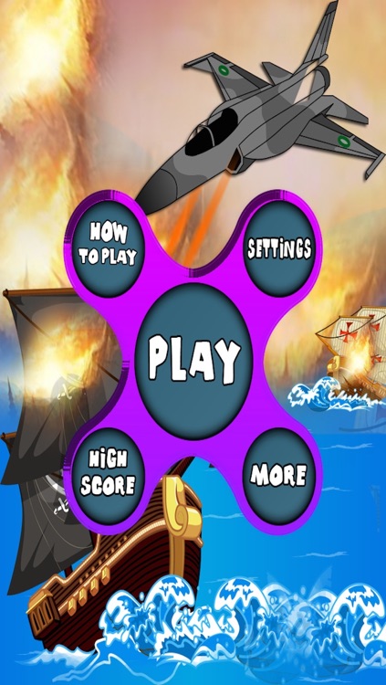 War Of The Pacific Plane Invasion - USA Fleet Shooting Game Free screenshot-3