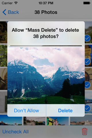 Mass Delete - Clean up screenshots, delete by date screenshot 2