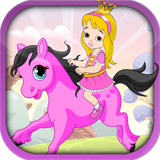 Pretty Pony Princess Ride - A Running Horse Adventure iOS App