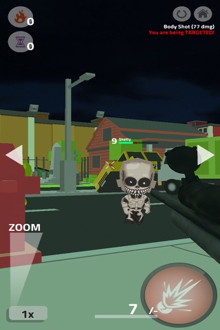 Zombie Heroes Toon Town Monster Shooter Sniper Dead Survival Killer screenshot 4