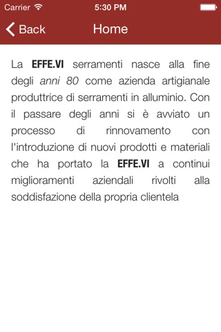 EFFE.VI Serramenti screenshot 2