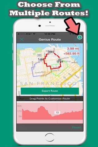 NavRoute - Circular Route Creator For Running, Biking, & Exploring screenshot 2
