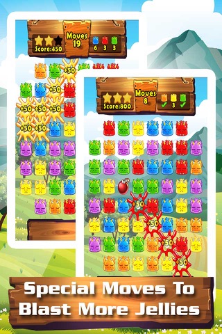 Jelly Dragon Pop - Castle Blitz Match 3 Puzzle Game screenshot 2