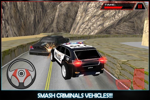 Police Car Chase : Street Racers 3D screenshot 2