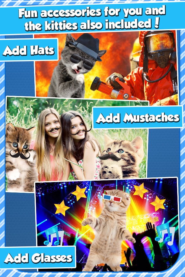 InstaKitty - A Funny Picture Editor with Cute Cats and Kitties Stickers screenshot 4