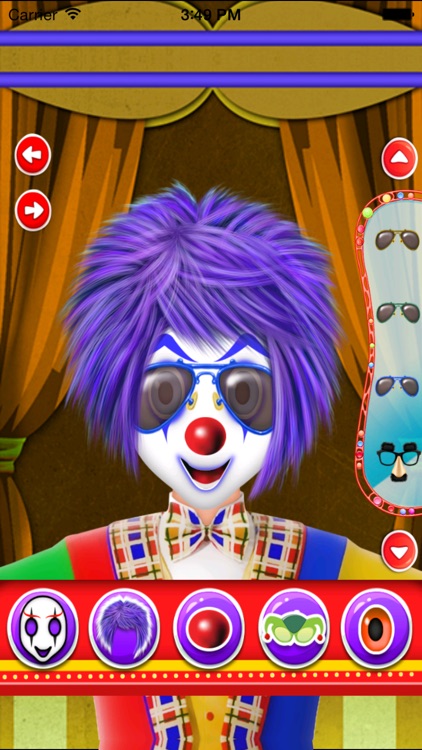 clown makeover salon