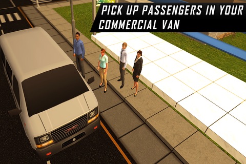 Real Mini Bus Driver 3D: City Taxi Simulator screenshot 3