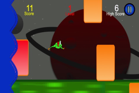 Galaxtic Speed Frog screenshot 3
